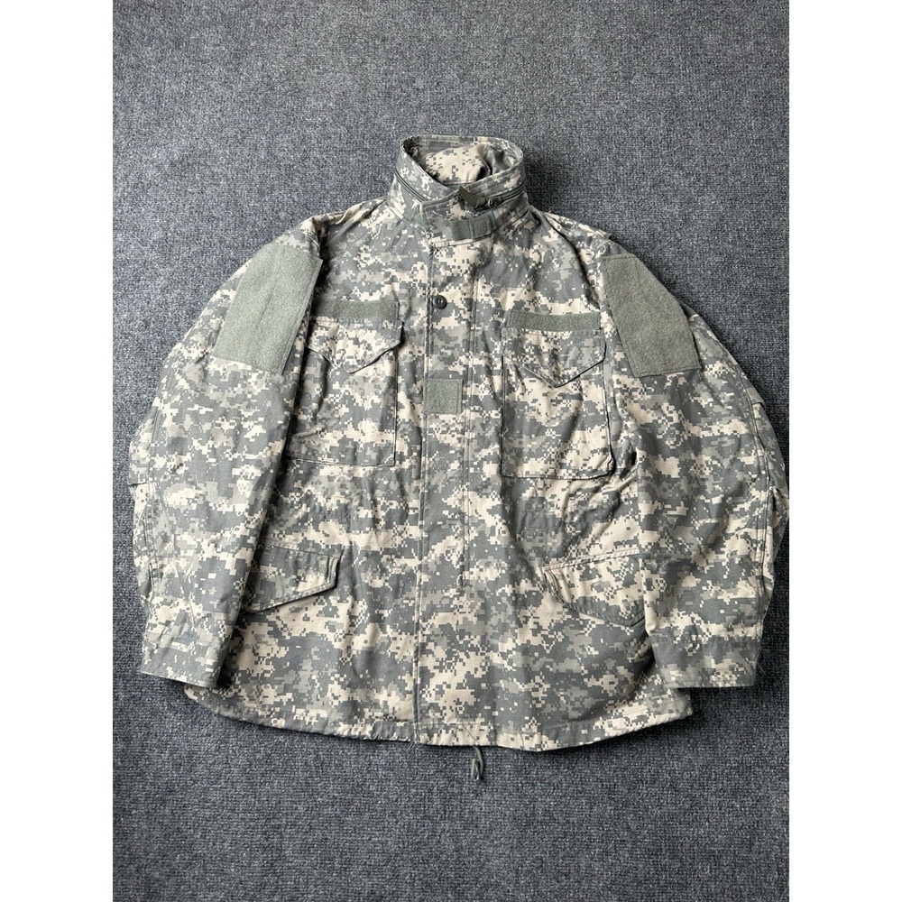 Mens 2006 Military‎ ACU Digital Camo Field Jacket M Short, Size M